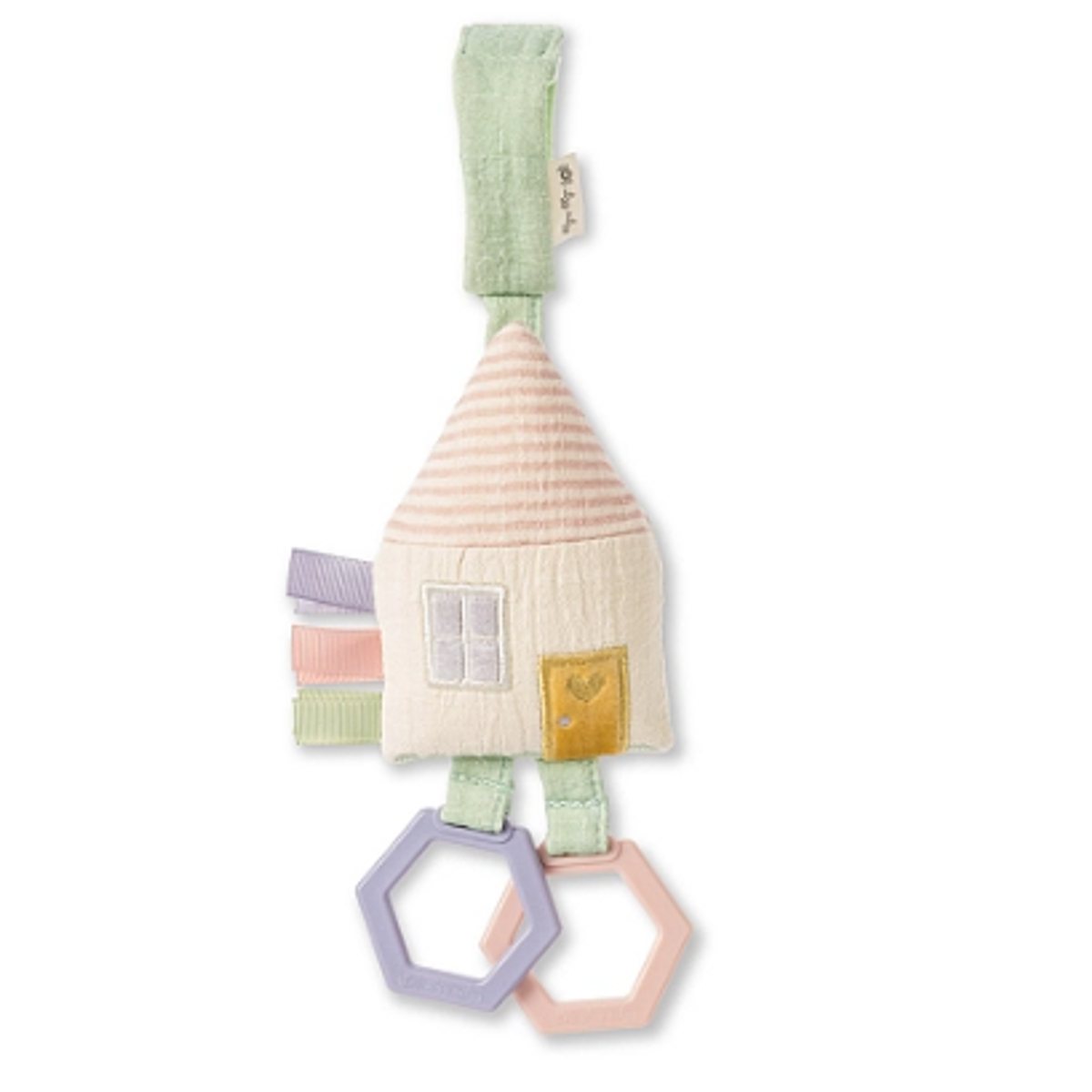 Bitzy Bespoke™ Ritzy Jingle Attachable Travel Toy - Cottage
