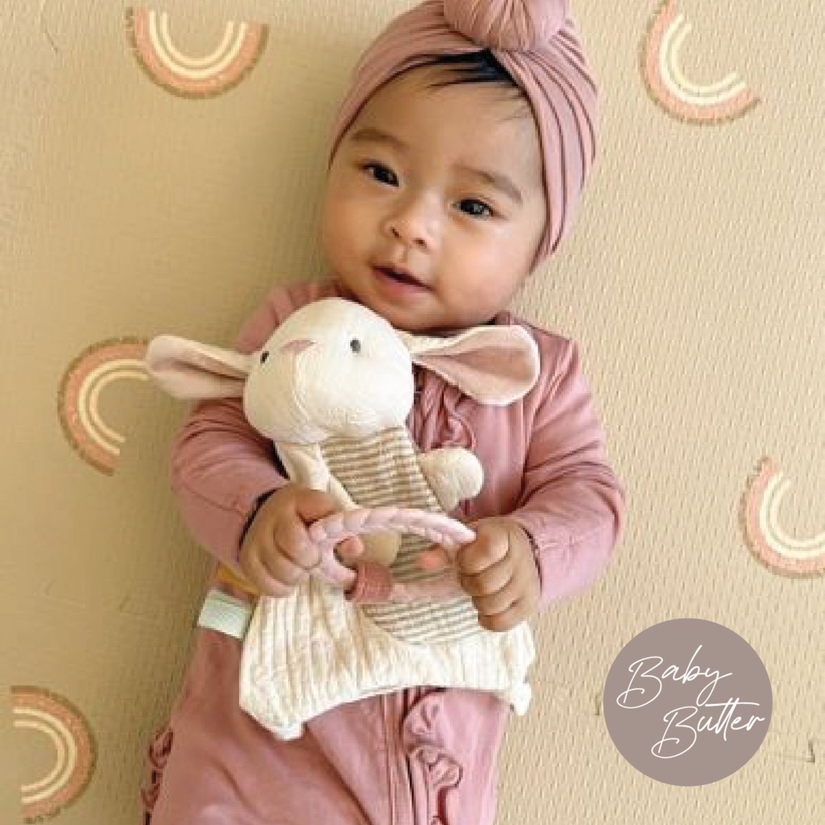 Bunny - Bitzy Crinkle™ Sensory Toy With Teether