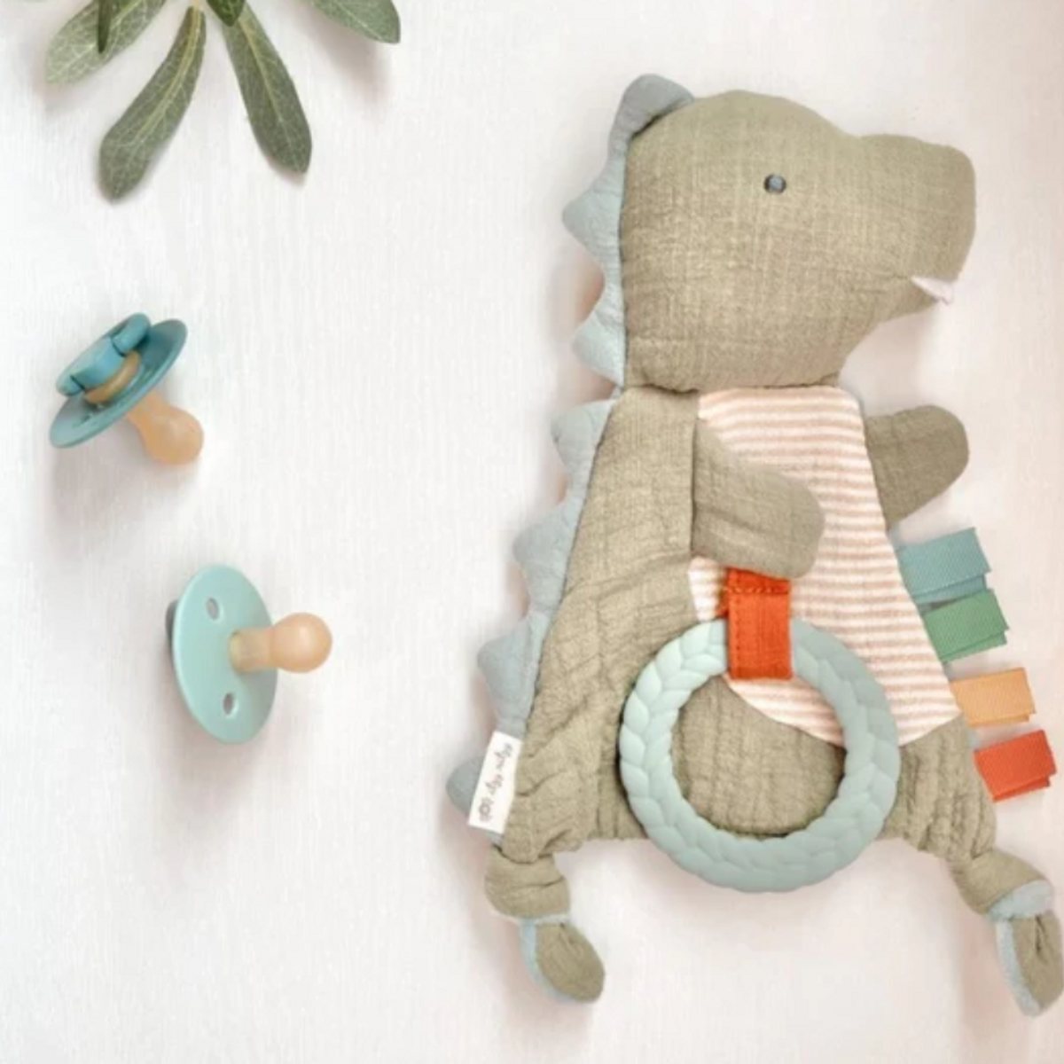 Dino - Bitzy Crinkle™ Sensory Toy With Teether, view 2