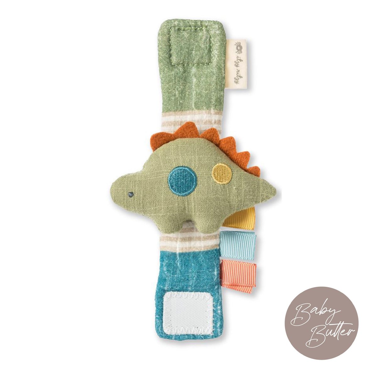 Dino - Itzy Bitzy Rattle™ Baby Wrist Rattle