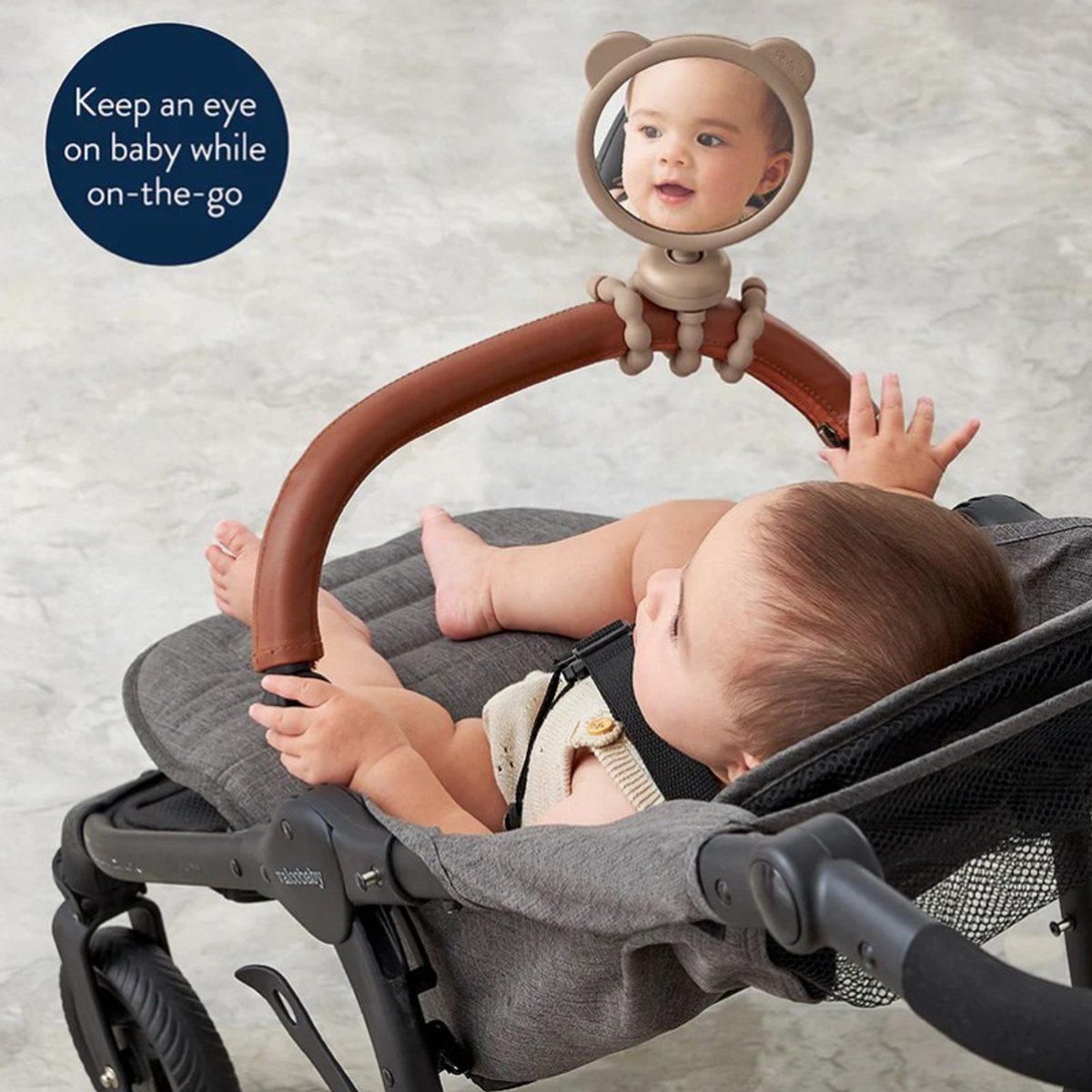 Itzy Peek Stroller Mirror™ Stroller Mirror