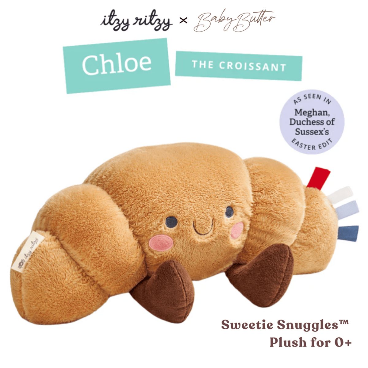 Sweetie Snuggles™ Plush - Chloe the Croissant